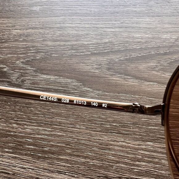 Chloe Romie 61mm Aviator Sunglasses Dark Nickel/Nickel‎ NEW WITH TAGS! main image 12